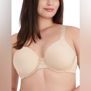 Vanity Fair Cream T-Shirt Bra with Underwire Support